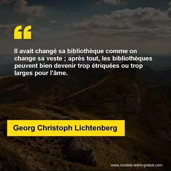 Citation Georg Christoph Lichtenberg