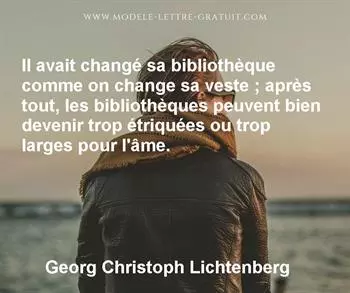 Citation de Georg Christoph Lichtenberg