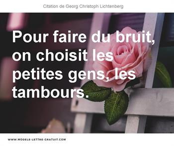 Citations Georg Christoph Lichtenberg