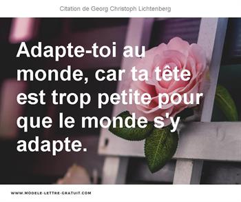 Citations Georg Christoph Lichtenberg