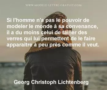 Citation de Georg Christoph Lichtenberg