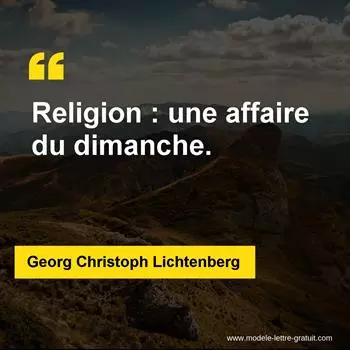 Citation Georg Christoph Lichtenberg