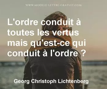 Citation de Georg Christoph Lichtenberg