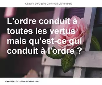 Citations Georg Christoph Lichtenberg