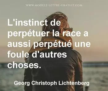 Citation de Georg Christoph Lichtenberg