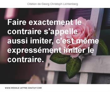 Citations Georg Christoph Lichtenberg