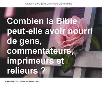 Citations Georg Christoph Lichtenberg