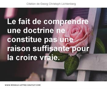 Citations Georg Christoph Lichtenberg