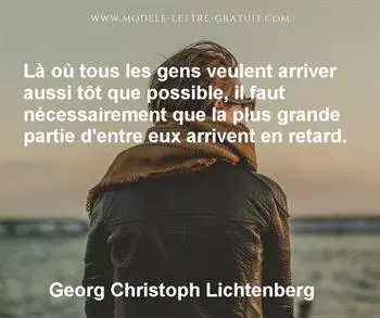 Citation de Georg Christoph Lichtenberg