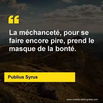 Citation Publius Syrus