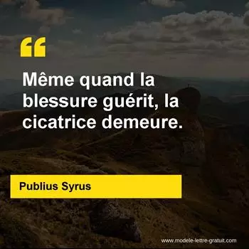 Citation Publius Syrus