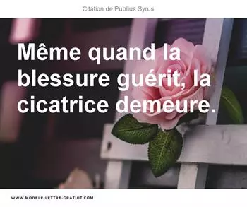 Citations Publius Syrus