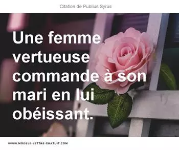 Citations Publius Syrus