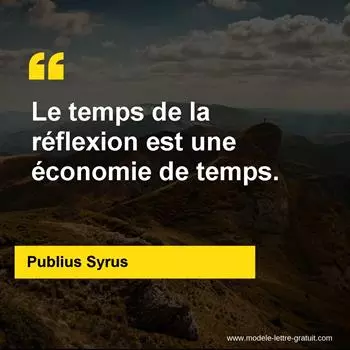 Citation Publius Syrus