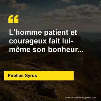 Citation Publius Syrus