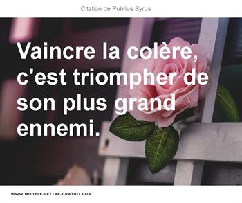 Citations Publius Syrus