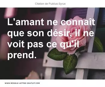 Citations Publius Syrus