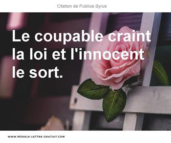 Citations Publius Syrus