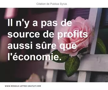 Citations Publius Syrus