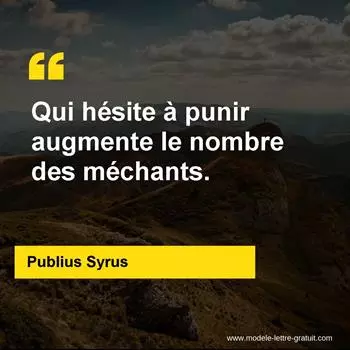 Citation Publius Syrus