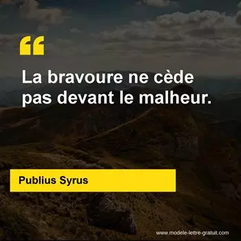 Citation Publius Syrus
