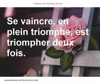 Citations Publius Syrus