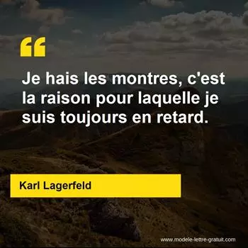 Citation Karl Lagerfeld