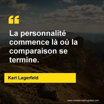 Citation Karl Lagerfeld