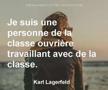 Citation de Karl Lagerfeld