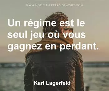 Citation de Karl Lagerfeld