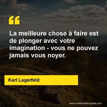 Citation Karl Lagerfeld