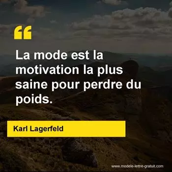 Citation Karl Lagerfeld