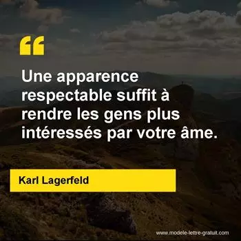 Citation Karl Lagerfeld