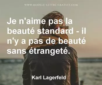 Citation de Karl Lagerfeld