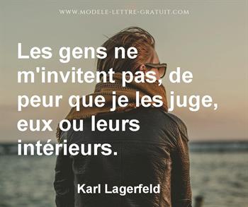 Citation de Karl Lagerfeld