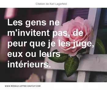 Citations Karl Lagerfeld