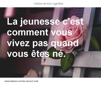 Citations Karl Lagerfeld