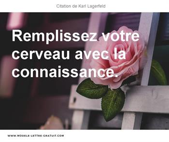 Citations Karl Lagerfeld