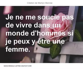 Citations Marilyn Monroe