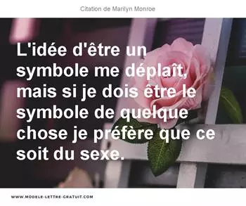 Citations Marilyn Monroe