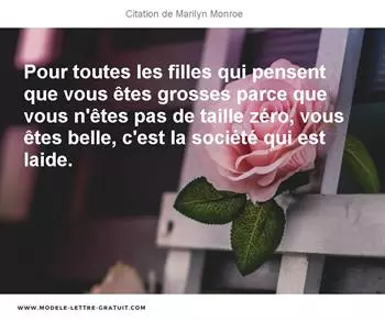 Citations Marilyn Monroe