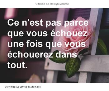 Citations Marilyn Monroe