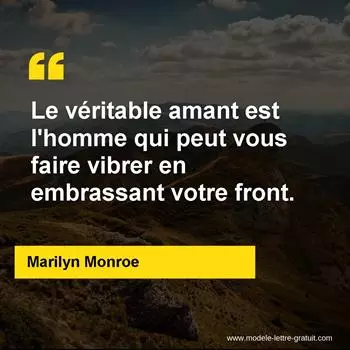 Citation Marilyn Monroe