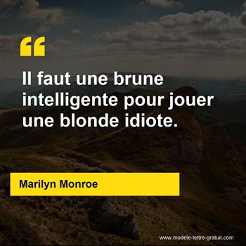 Citations Marilyn Monroe