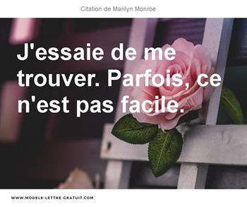 Citations Marilyn Monroe