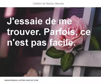 Citations Marilyn Monroe