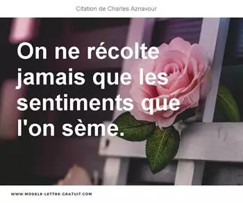 Citations Charles Aznavour