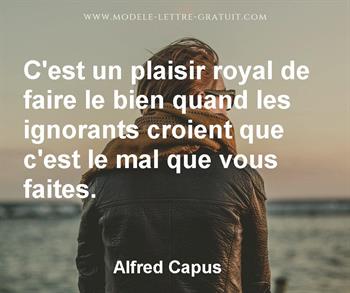 Citation de Alfred Capus