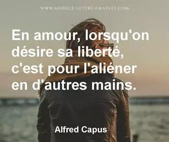 Citation de Alfred Capus