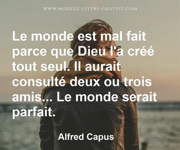 Citation de Alfred Capus